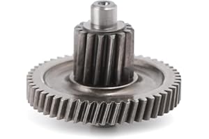MINHO Mihho GY6 50CC Secondary Transmission Gear Compatible with Chinese GY6 4-stroken 139QMA 139QMB Engine Scooter Mopeds ATV Go Kart, 15/52