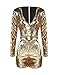 HaoDuoYi Women Mardi Gras's Sparkly Sequin V Neck Party Clubwear Romper Jumpsuit