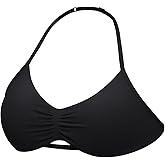YEOREO SoftHue Impact Strappy Halter Bra for Sports Intensify Women Workout Backless Padded Gym Yoga Bra