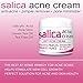 Salica Acne Treatment Cream - Topical Anti Acne Medication with Salicylic Acid and Tea Tree Oil - Get Rid of Acne Scars, Pimples, Cystic Acne and Blackheads