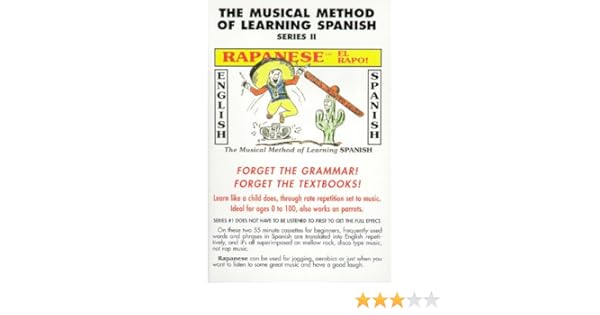 Rapanese Spanish Series 2 The Musical Method Of Learning - 