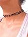 3 Pack Of Tattoo Stretch Choker Necklaces (Black)