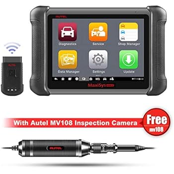 automotive diagnostic autel maxisys ms906bt ms906 vci ds708 oe upgraded bluetooth connection tool level version ecu diagnostics capability coding