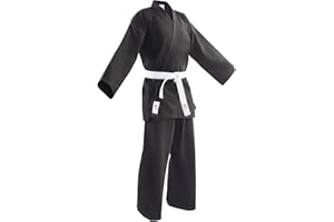 TOKYODO Karate gi Karate Uniform for Kids & Adults, Lightweight, Unisex with White Belt