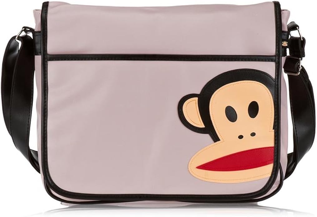 Paul Frank Monkey Lilac Flight Messenger Shoulder Bag Amazon.co.uk Shoes & Bags