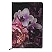 Ted Baker Soft Touch Splendor Black Floral 192 Lined Page A5 Notebook, Black (ATED511)
