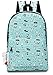 Ropper Lightweight Canvas Cute Pattern Kids School Backpack,15