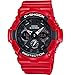 Casio G-Shock Black Dial Resin Quartz Men's Watch GA201RD-4A