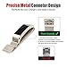 UMTELE For Fitbit Charge 2 Band, Milanese Loop Stainless Steel Metal Bracelet Strap with Unique Magnet Lock, No Buckle Needed for Fitbit Charge 2 HR Fitness Tracker Small