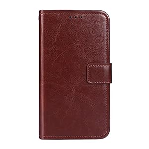 Image of CiCiCat UMIDIGI ONE/UMIDIGI ONE PRO Case Cover, Slim Light Flip Shell Case, Stylish Premium Stand Soft Protective Case, Fashion Designs Cover Case for UMIDIGI ONE Smartphone (Brown, UMIDIGI ONE 5.