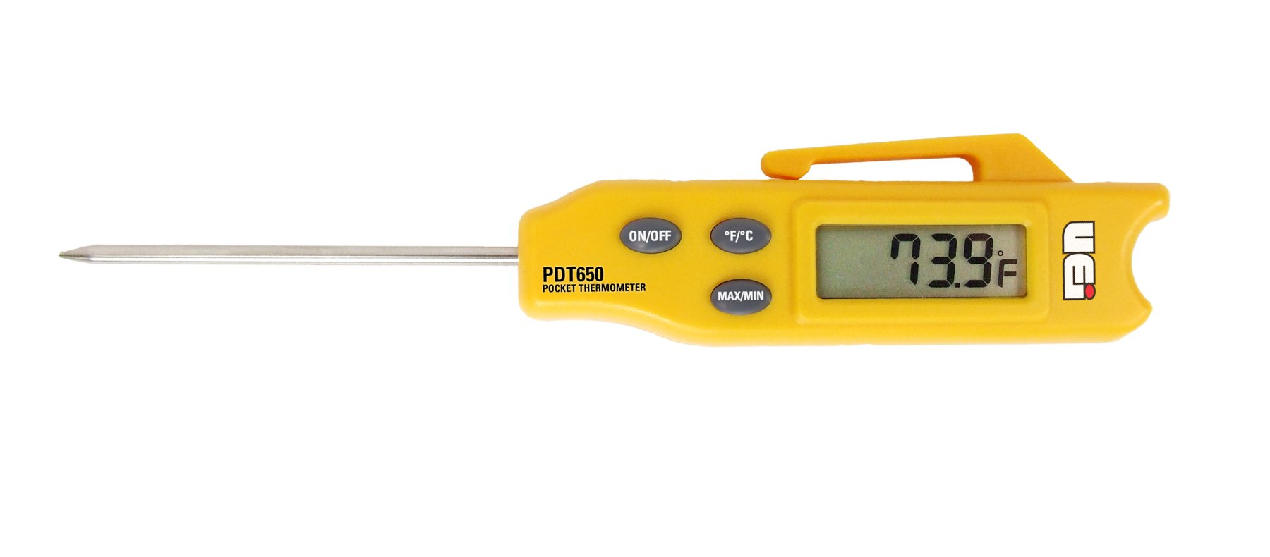 HVAC Folding Pocket Digital Thermometer Probe Sensor Duct Hand Needle