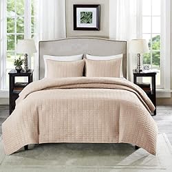 Comfort Spaces Kienna Quilt Set-Luxury Double Sided