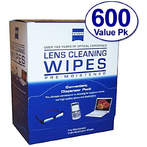 Zeiss Pre-Moistened Lens Cloths Wipes 600 Count image