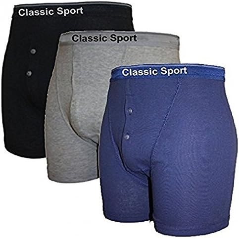 Classic Sport 3 Pairs of Boys Neon Band Boxer Shorts Underwear Briefs
