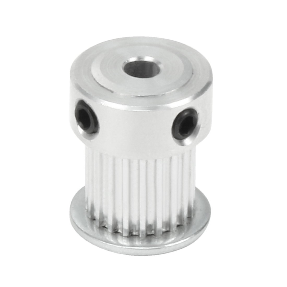 sourcingmap Aluminum MXL 20 Teeth 4mm Bore Timing Belt Pulley Flange