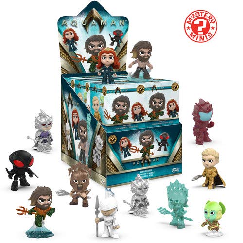 Funko Mystery Mini: Aquaman Movie - One Mystery Collectible Figure, Multicolor
