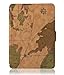 OMOTON Kindle Paperwhite Case (10th Generation-2018), Smart Shell Cover with Auto Sleep Wake Feature for Kindle Paperwhite 10th Gen 2018 Released (Brown Map)