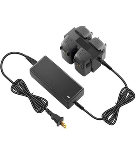 Amazon.com: DJI 無人機- 電池充電集線器(第7 部分),黑色- CP.PT