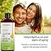 Offernova Castor Oil 16 OZ- Aceite de Ricino - Cold Pressed 100% Pure, Certified Organic, Hexane Free for Eyelashes, Eyebrows, Frizzy, Hair Growth Women and Men, Beard Growth