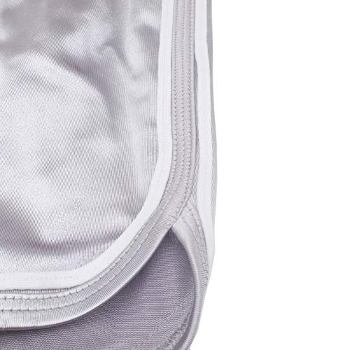 Dtone Running Workout Sports Shorts for Women Casual Summer Teen Girls Athletic Active Fitness Short with High Elastic Waist Sliver-Grey