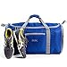 Dot&Dot Foldable Duffle Bag for Heavy Loaded Pack (27-inch, Dark Blue)
