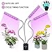 Grow Light, Plant Lights for Indoor Plants, Auto ON/Off Timing Plant Grow Lamp with Red, Blue Spectrum, 10 Dimmable Levels, 3-Head Divide Control Flexible Gooseneck Arm (Strip - 30 W)