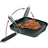 Starfrit Grill Pan, 10"x10", w/Foldable Handle 030036-006-SPEC