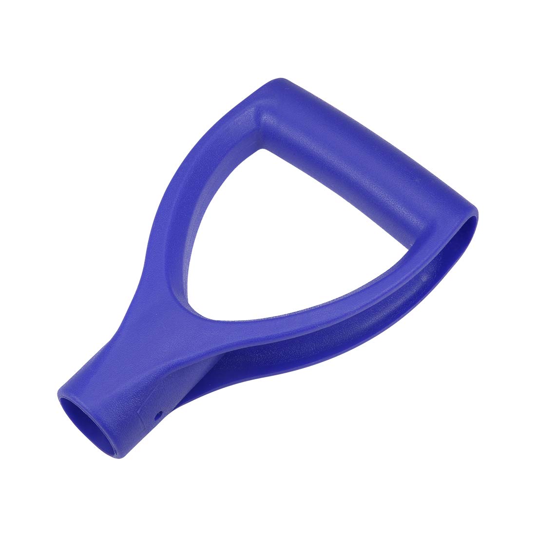 sourcing map Shovel D Grip Handle, 32mm Inner Dia PVC for Digging Raking Tools Blue