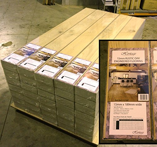 Rustic Engineered Oak Flooring Choose Width And Length Wood