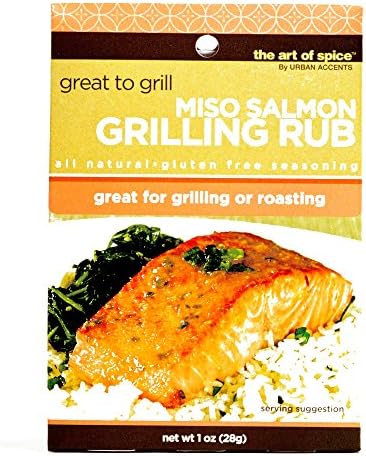 Art of Spice Miso Salmon Rub 1 oz each (3 Items Per Order)