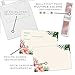 48 Tropical Palm Leaves Note Cards, 4x6 in, Cardstock Thick Paper