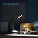 MAXOAK Dimmable Desk Lamp Kids Eye Care LED Table Lamp (Adjustable Gooseneck,Touch Sensitive Control,Lithium-ion Battery, USB Charging) for Home,Office,Bedroom,Reading,Studying,Working -White