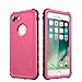 iPhone 7 Case/iPhone 8 Case(4.7 Inches), iThrough Underwater Waterproof Case for iPhone 7/iPhone 8, Dust Snow Shock Proof, Heavy Duty Protective Carrying Slim Case Cover for iPhone 7/iPhone 8(Pink)