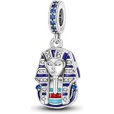 KUNSIR Charms Beads fits Pandora Charm bracelets for Woman 925 Sterling Silver Dangle Pendant Bead Jewelry Beads Gifts Happy Birthday Charms for Women Bracelet&Necklace