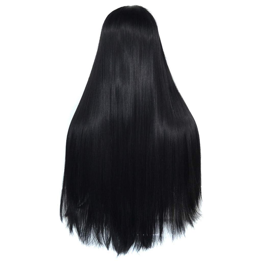 Amazon Com Malltop Shawn Natural Long Black Multi Layer Straight