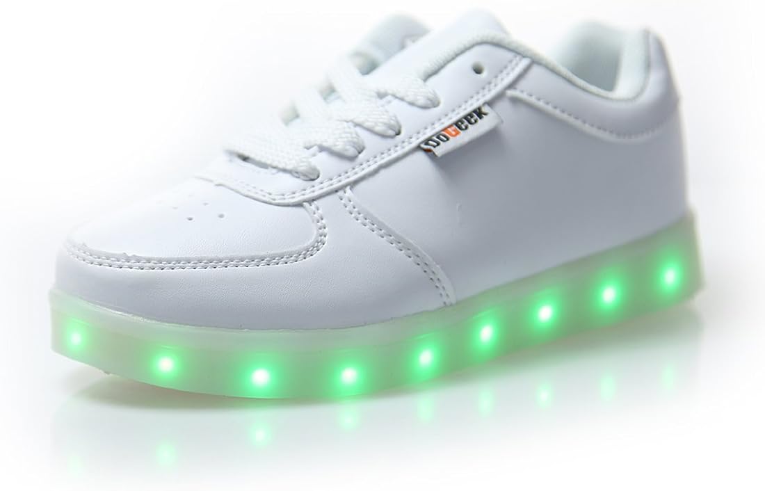 Sneakers Azzurre da Bambina con Luci nella Suola e stampa Frozen