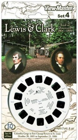 View-Master 3D 3-Reel Card Lewis & Clark Set #4