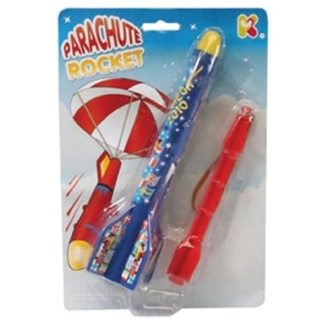 catapult rocket with parachute