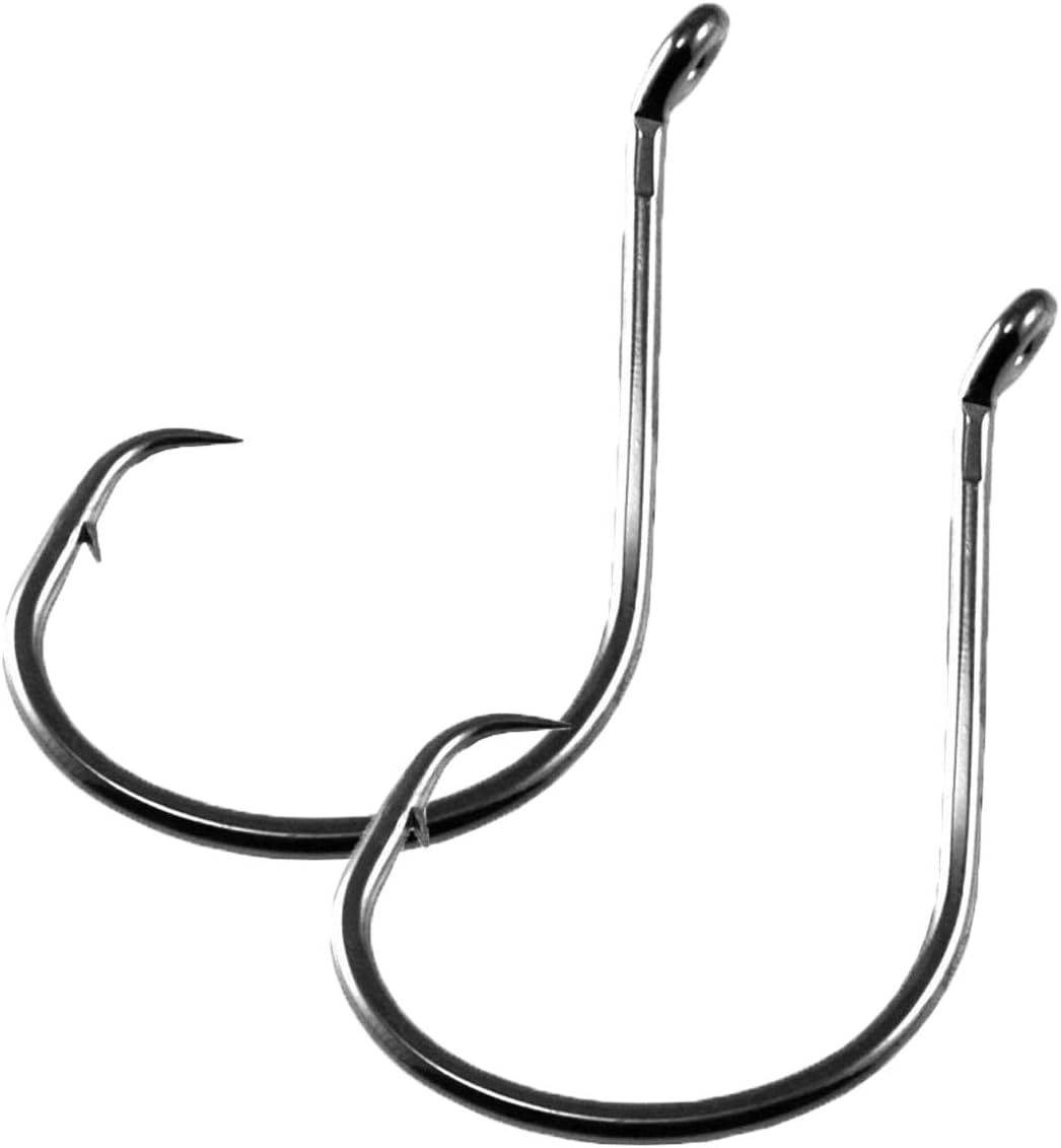 Gamakatsu Octopus Circle Hook-20 Per Pack (Black, 6)