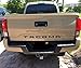 Auto Safety 3D Raised Tailgate Metal Letters for Toyota Tacoma 2016 2017 2018 2019 Tailgate Inserts (Matte Black) Toyota Tacoma Accessories