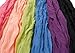 b.m.c BMC Womens Fancy Crinkle Shawl Scarf Fashion Cotton Scarves Mixed Solid Color Lot