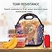 Galaxy Funny Pizza Cat Lunch Bag Lunch Tote Lunch Box Handbag For Boys Girls Adults