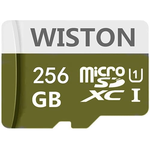 Micro SD SDXC Card Memory Card High Speed Class 10 with SD Adapter, Designed for Android Smartphones (256gb)
