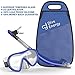 Superior Snorkel Set for Women and Men with Adjustable Dual Strap - Enjoy Swimming, Snorkeling and Scuba Diving with Anti-Fog Tempered Glass Mask & No Leaks Dry Top Snorkel with Silicon Mouth Piece