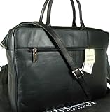 New Ladies Visconti Black Leather Briefcase -18427 Ladies Briefcase Thumbnail
