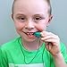 ARK Brick Stick, Chew Necklaces for Sensory Kids and Adults, Oral and Hand Fidget for Autism, ADHD, SPD, Anxiety, Medical-Grade 2-Textured Chew Necklace, XT, Medium Firm, Teal