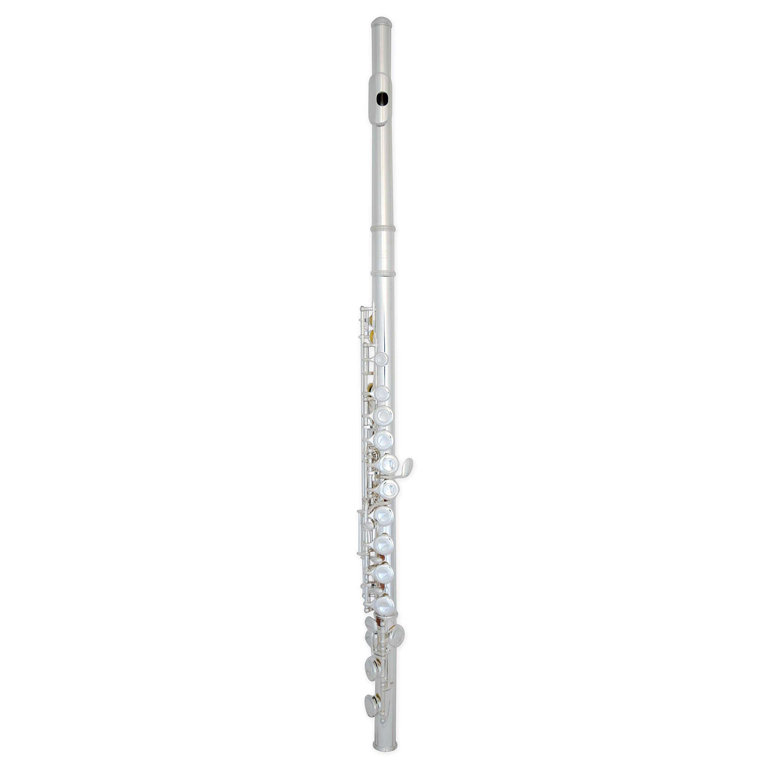 Tuyama® TFL-112 Transverse Flute in C - Silver Plated - Offset G - Straight Headjoint