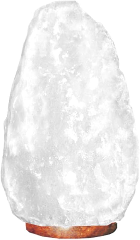 White Natural Himalayan Salt Lamp 