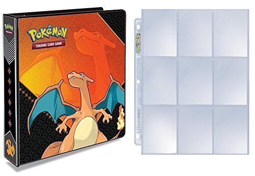 UPC 791102572952, Pokemon Charizard 3-Ring Binder with 25 Platinum Ultra-Pro 9-Pocket Pages