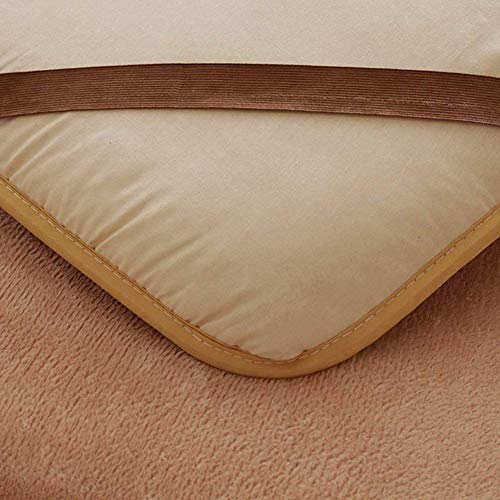 V-mix Floor Futon Mattress Japanese Twin Sleeping Pad Tatami Mat Bed Roll Up Mattress Flannel Topper - Thumbnail 5